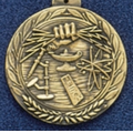 1.5" Stock Cast Medallion (Science)